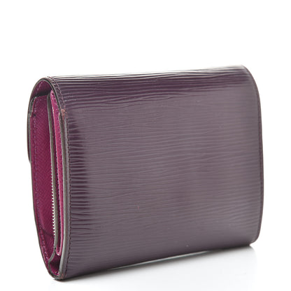 Louis Vuitton Epi Joey Wallet Cassis 3 of 18