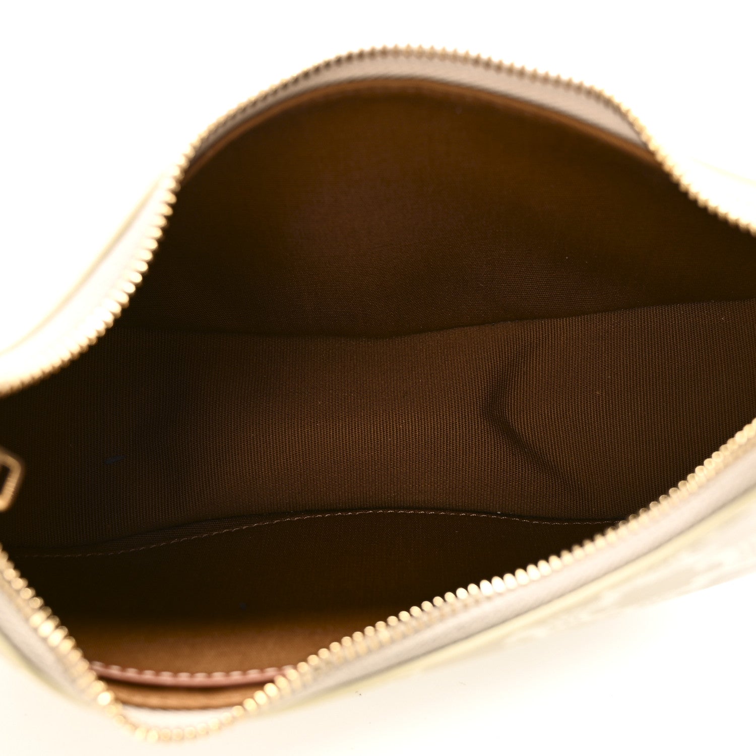 Celine Canvas Calfskin Ava Triomphe Shoulder Bag Grege 5 of 9