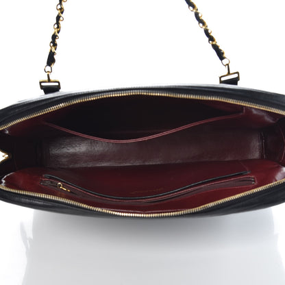 Chanel Lambskin Quilted Shoulder Bag Black 5 of 9