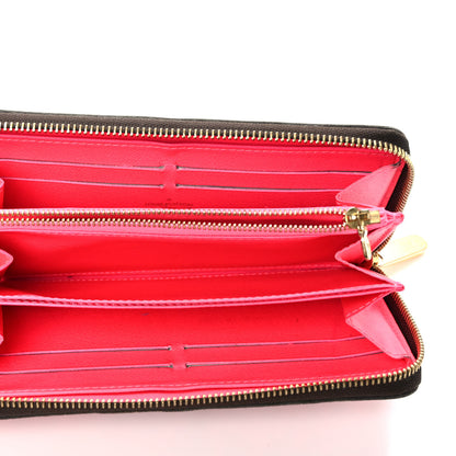 Louis Vuitton Monogram Graffiti Zippy Wallet Fuchsia 5 of 7