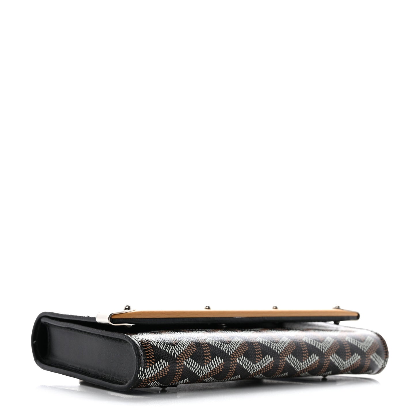 Goyardine Monte Carlo Mini Case Black Gold