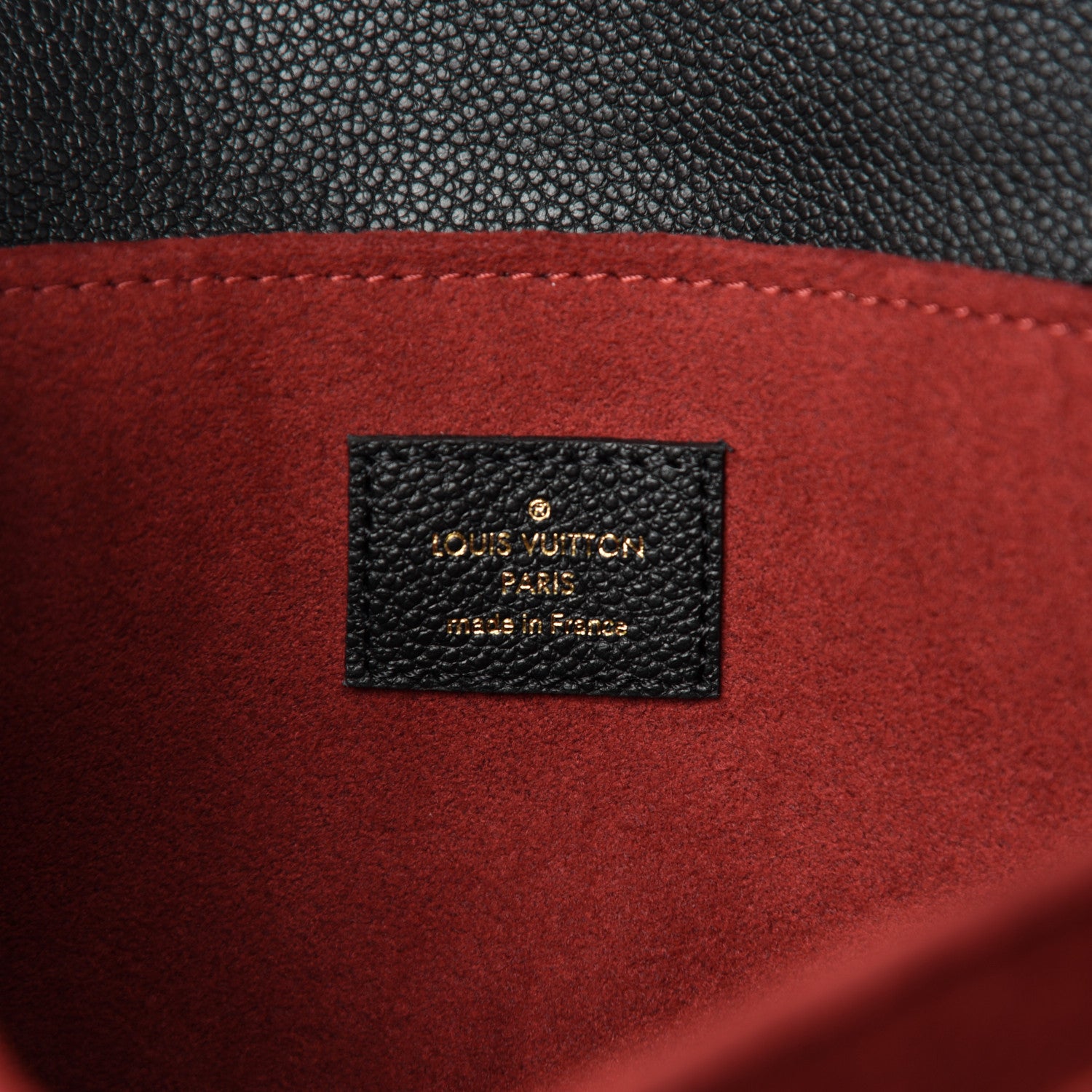 Louis Vuitton Empreinte Monogram Giant Pochette Metis Black Beige 8 of 9