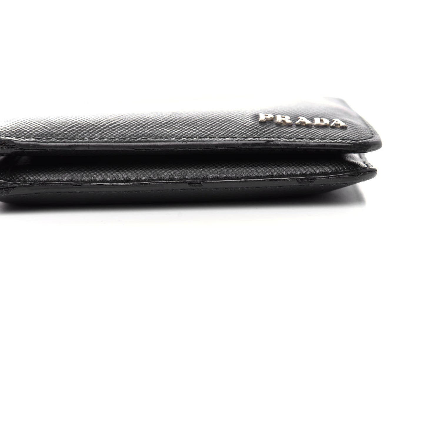 Saffiano Bi-Fold Wallet Black