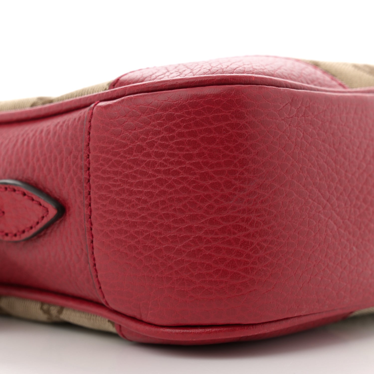 Gucci Monogram Mini Bree Messenger Bag Red 9 of 11
