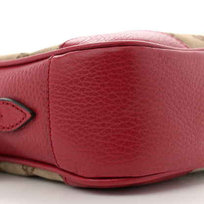 Gucci Monogram Mini Bree Messenger Bag Red 9 of 11