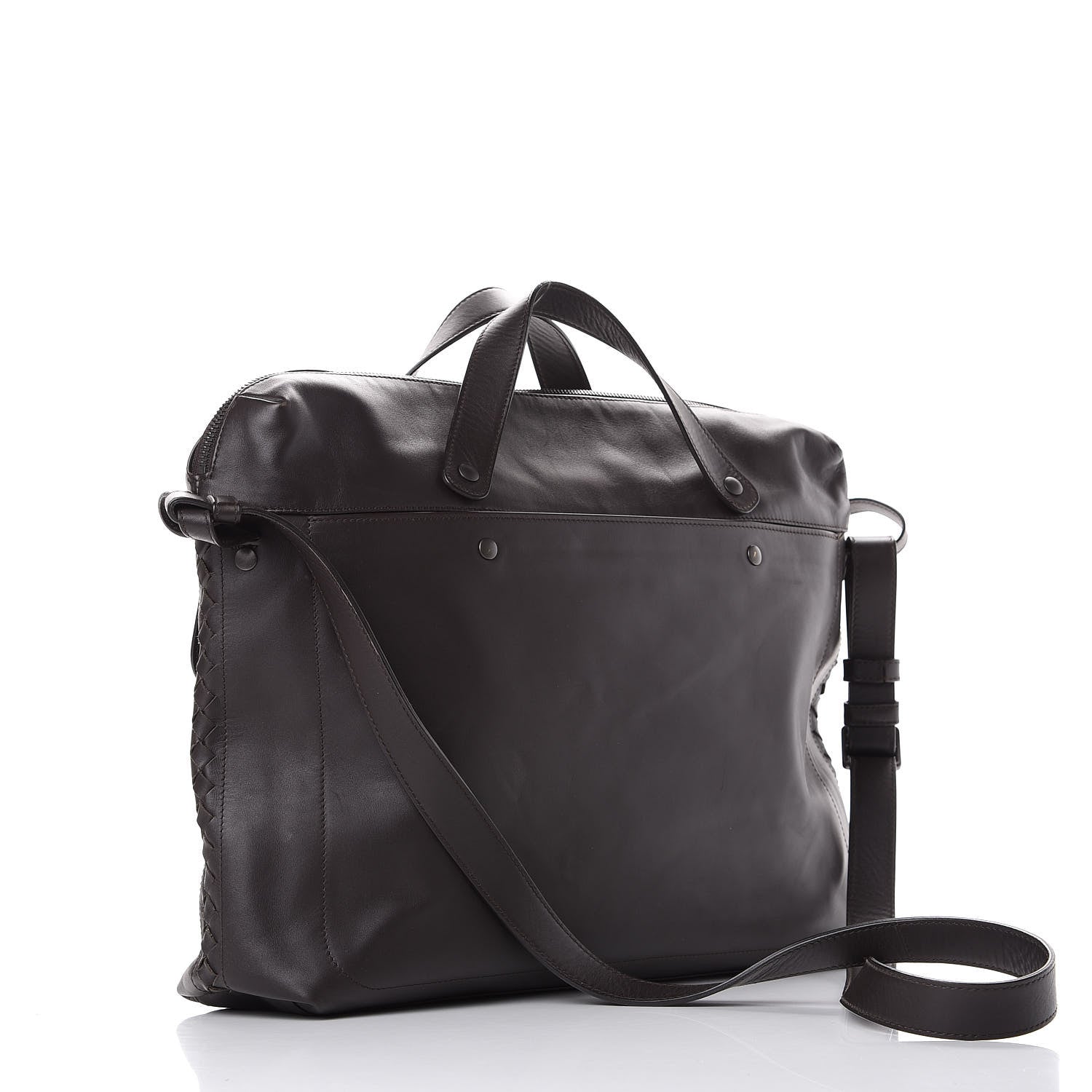 Bottega Veneta Calfskin Briefcase Ebano 2 of 10