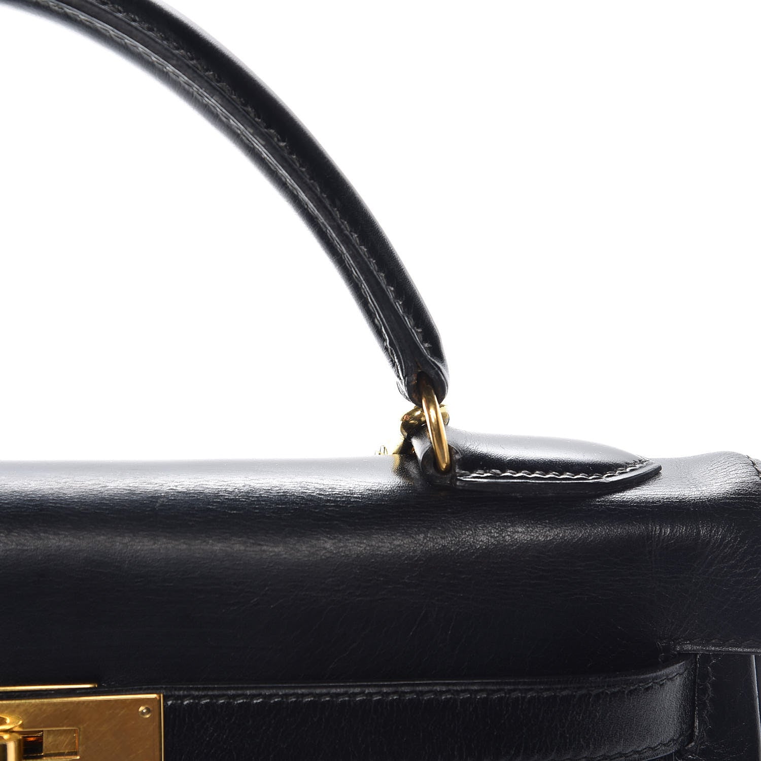 Hermes Box Kelly Retourne 32 Black 18 of 25