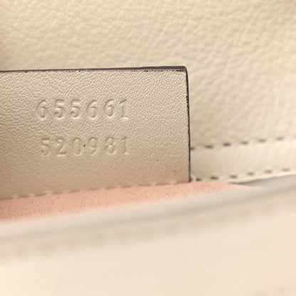 Gucci Wonka Grain Calfskin Mini Diana Tote Bag Mystic White 8 of 18