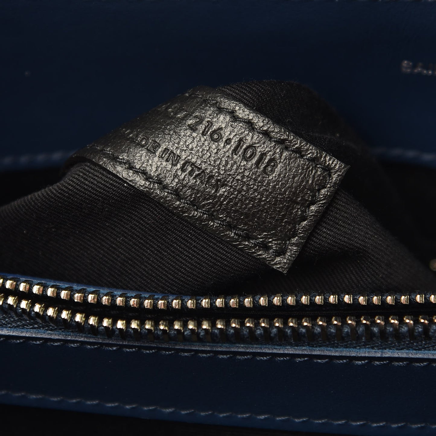 Calfskin Y Quilted Monogram Medium Loulou Chain Satchel Denim Blue