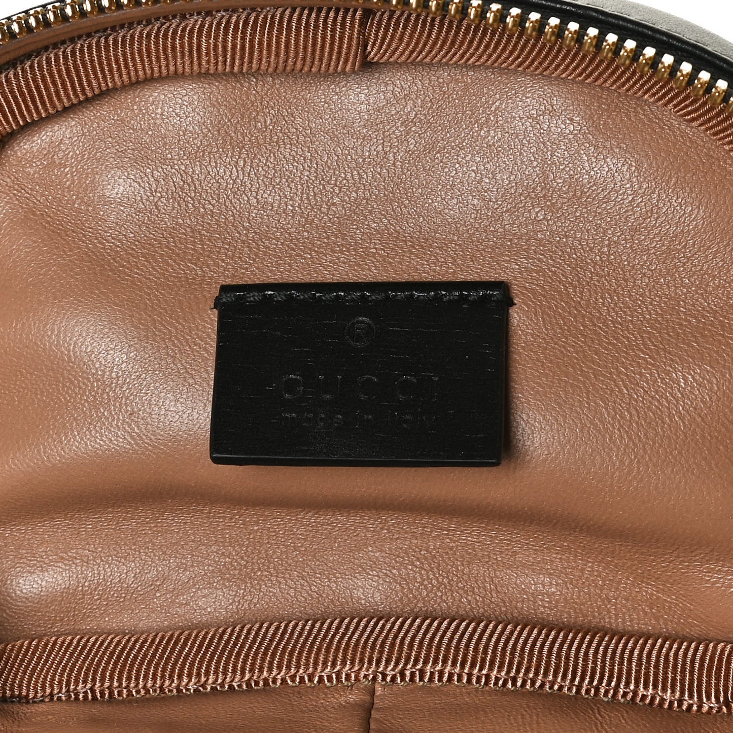 Calfskin Trapuntata Zumi Belt Bag Black