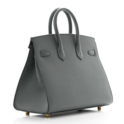 Hermes Epsom Birkin Sellier 25 Vert Amande 3 of 17