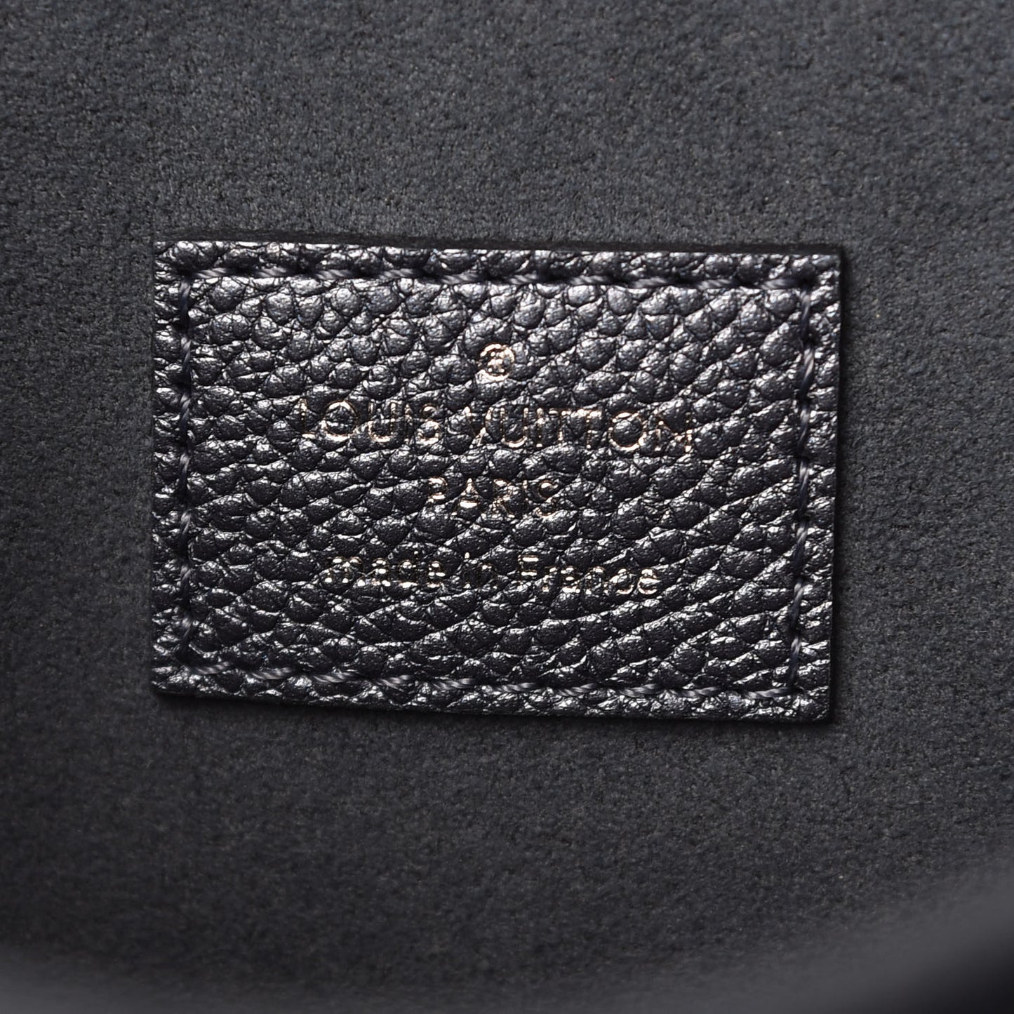 Metallic Empreinte Monogram Giant Pochette Metis Navy Nacre