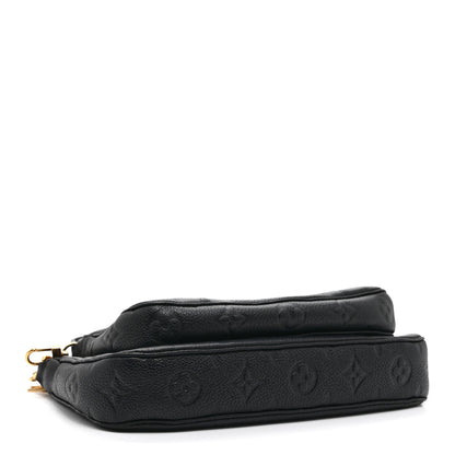 Louis Vuitton Empreinte Monogram Giant Multi Pochette Accessories Black 4 of 11