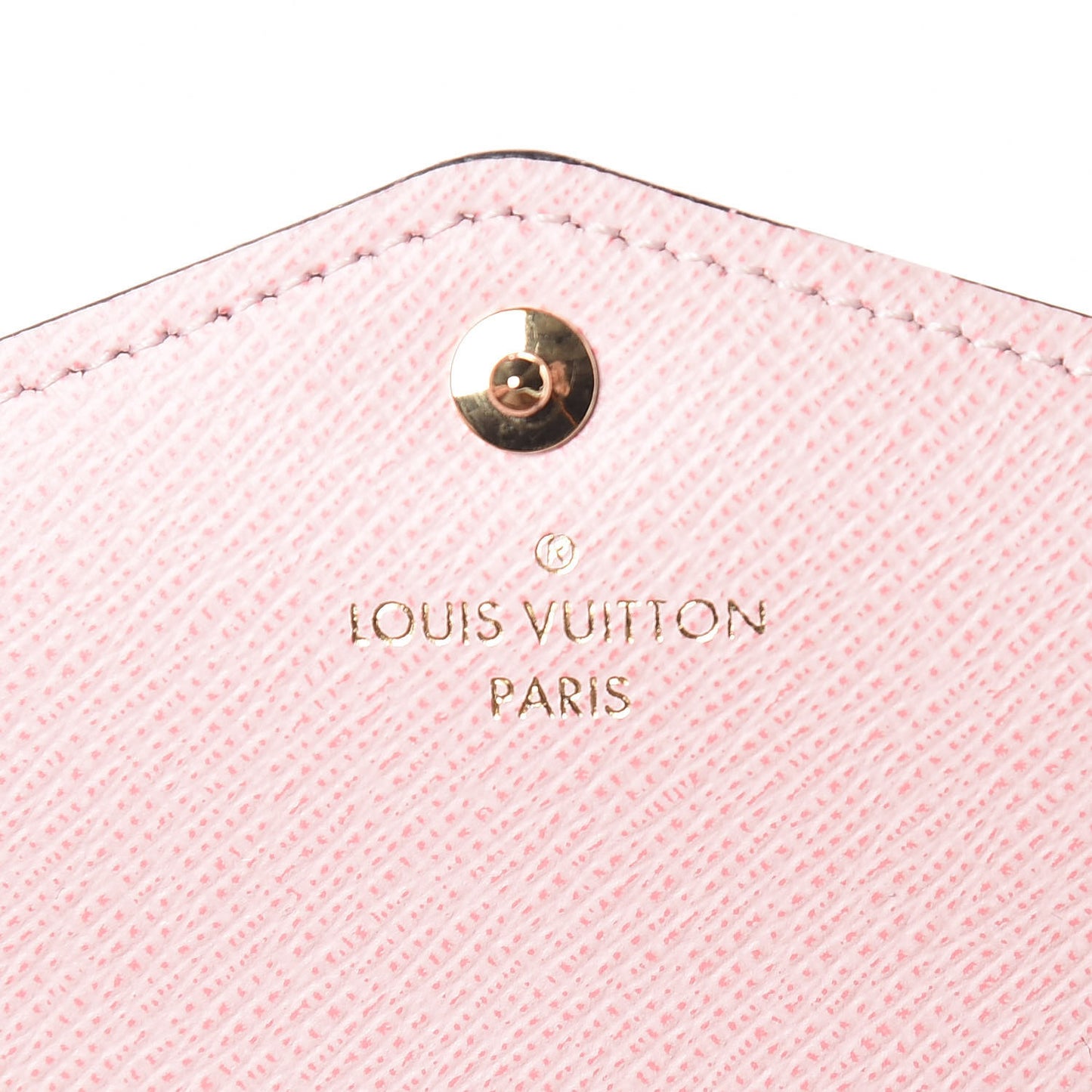 Damier Ebene Sarah Wallet NM Rose Ballerine