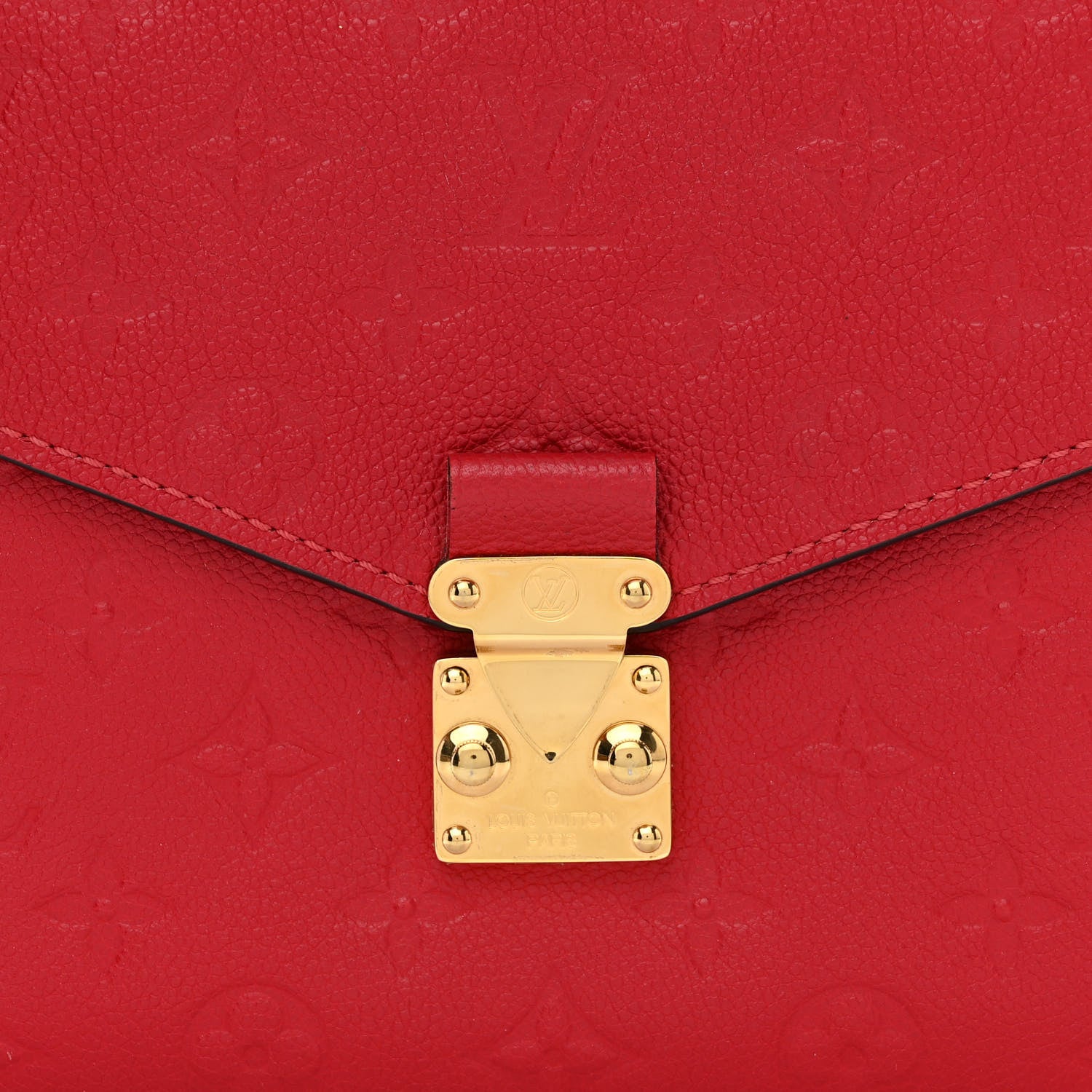 Louis Vuitton Empreinte Pochette Metis Scarlet 8 of 14