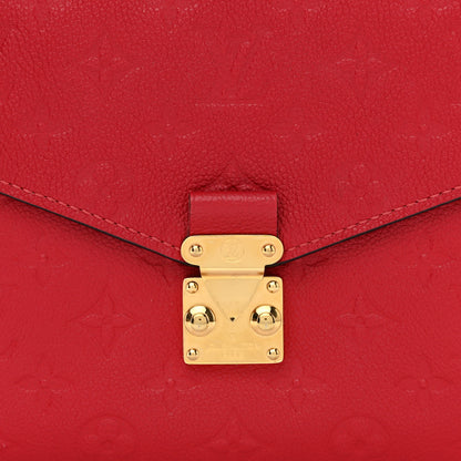 Louis Vuitton Empreinte Pochette Metis Scarlet 8 of 14