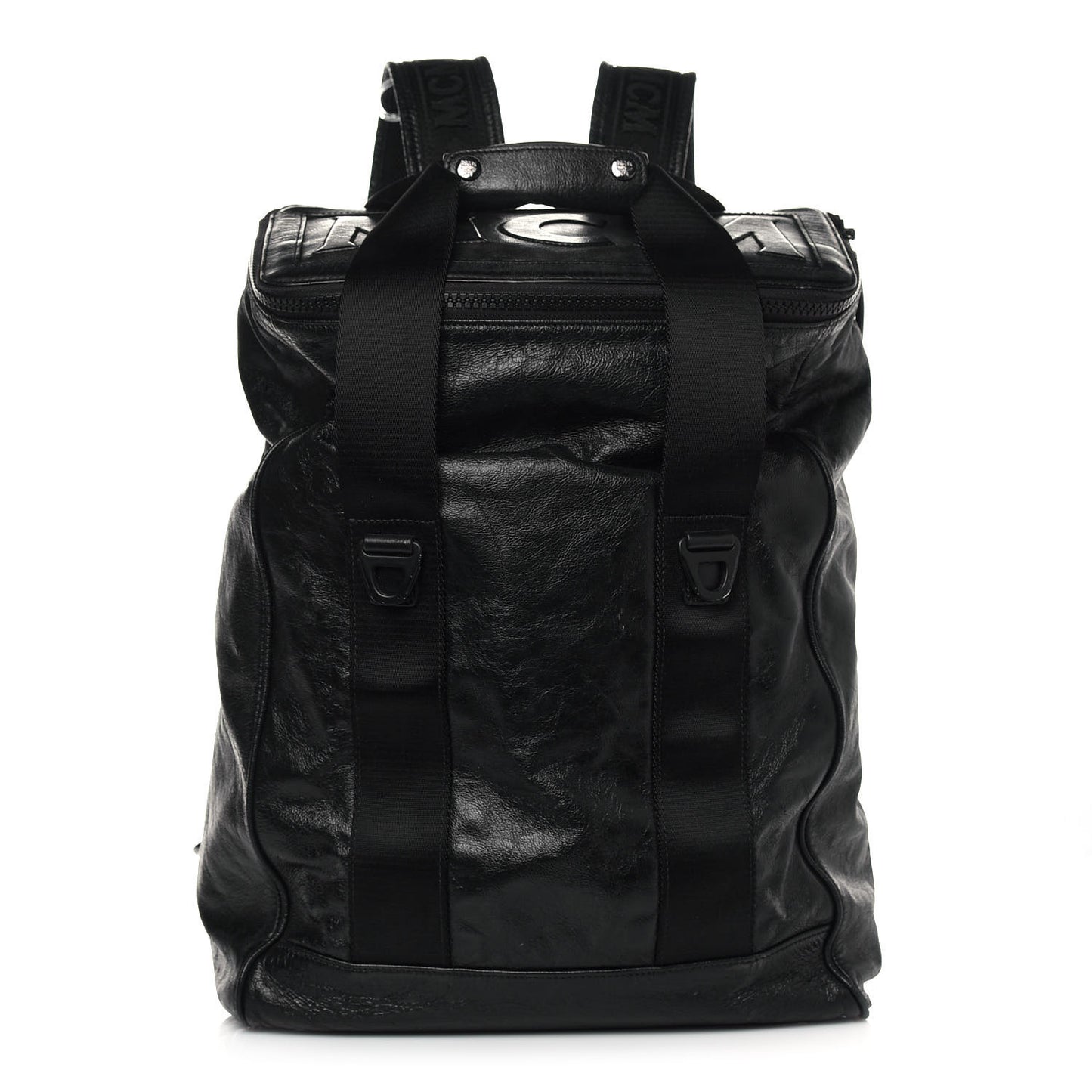 Calfskin Backpack Black