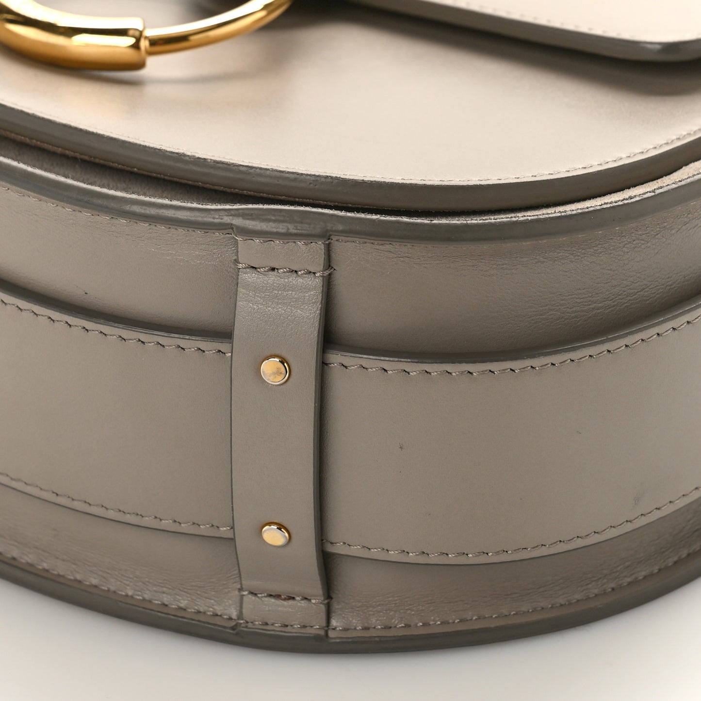 Calfskin Large Tess Bag Motty Grey
