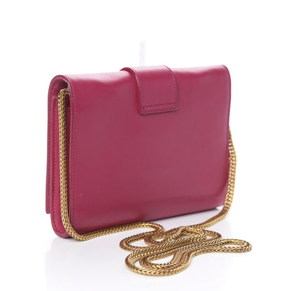 Saint Laurent Calfskin Small Classic Y Satchel Fuchsia 3 of 17