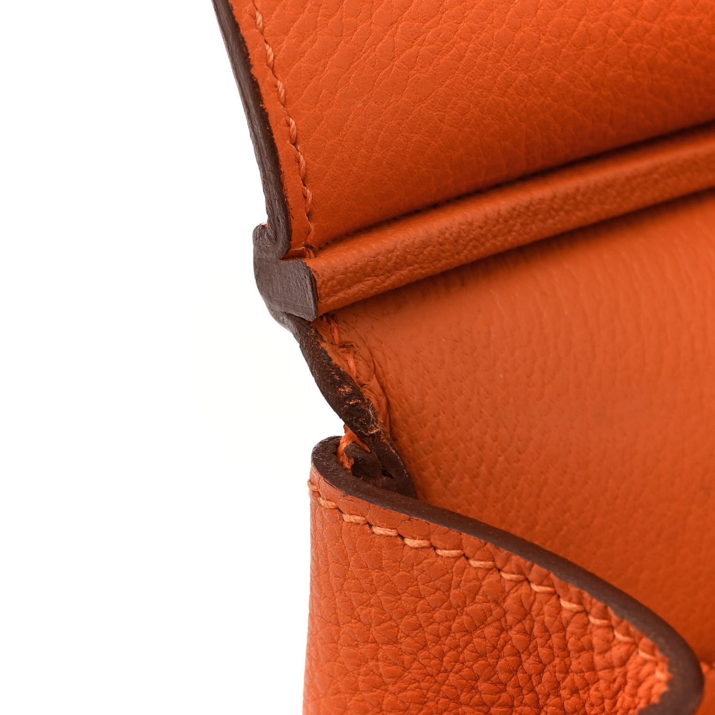 Togo Birkin 35 Orange