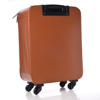 Stella McCartney Smooth Faux Leather 4 Wheel Falabella Travel Suitcase Tan 3 of 11