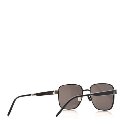 Saint Laurent Metal Sunglasses SL M55 Black 4 of 8