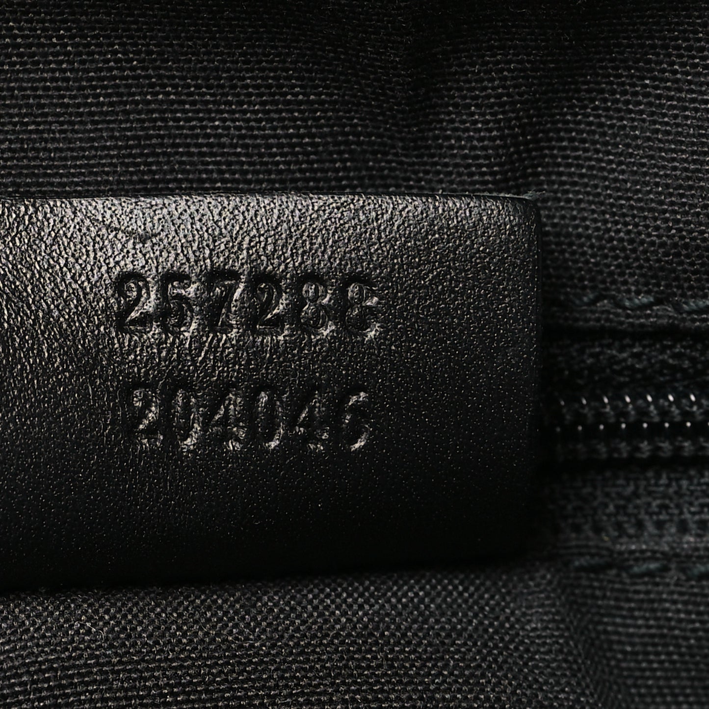Crystal Monogram Boston Black