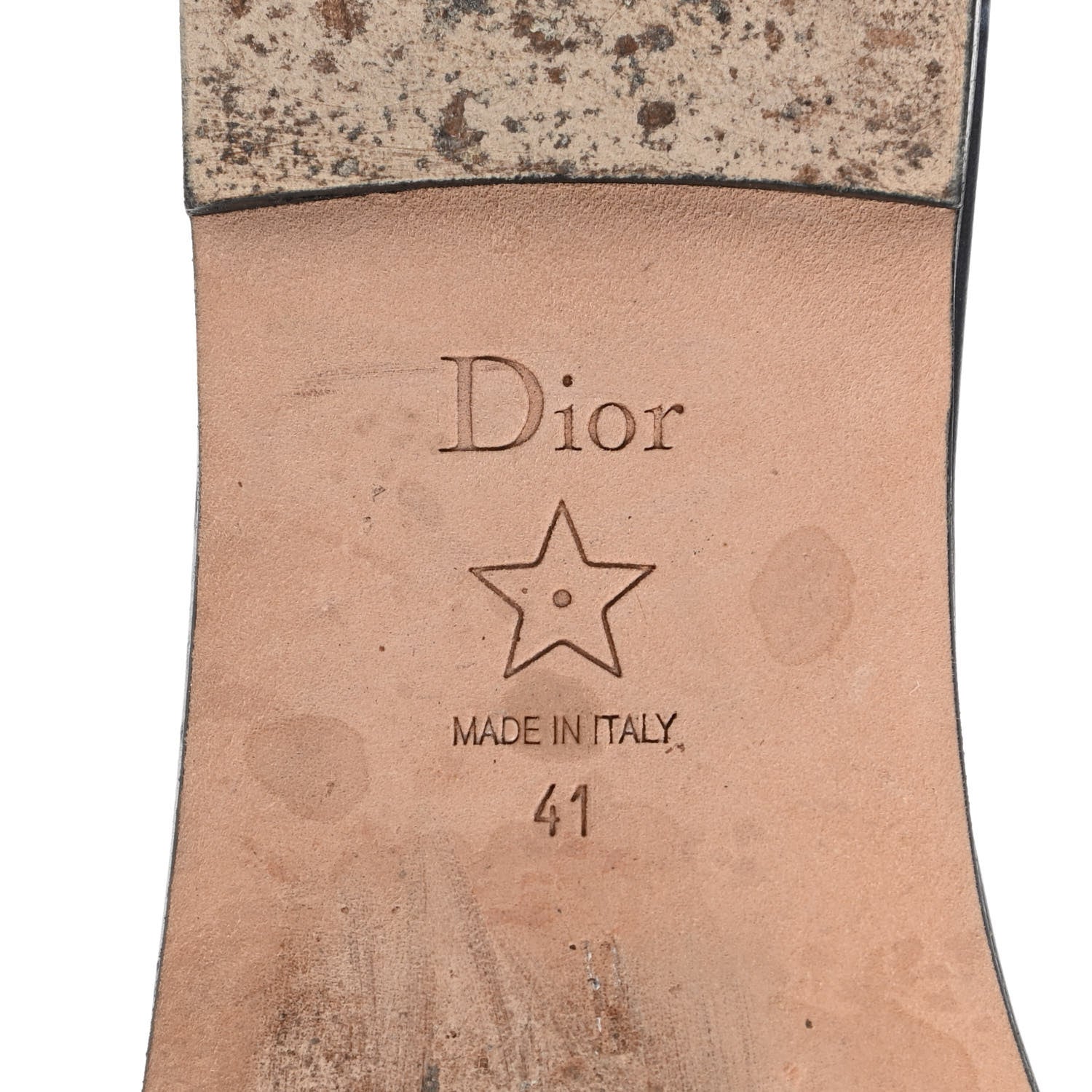 Christian Dior Canvas Tie and Dior Embroidered Dway Flat Slide Sandals 41 Denim 6 of 13