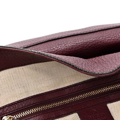 Gucci Pebbled Calfskin Medium Soho Shoulder Bag Bordeaux 11 of 16