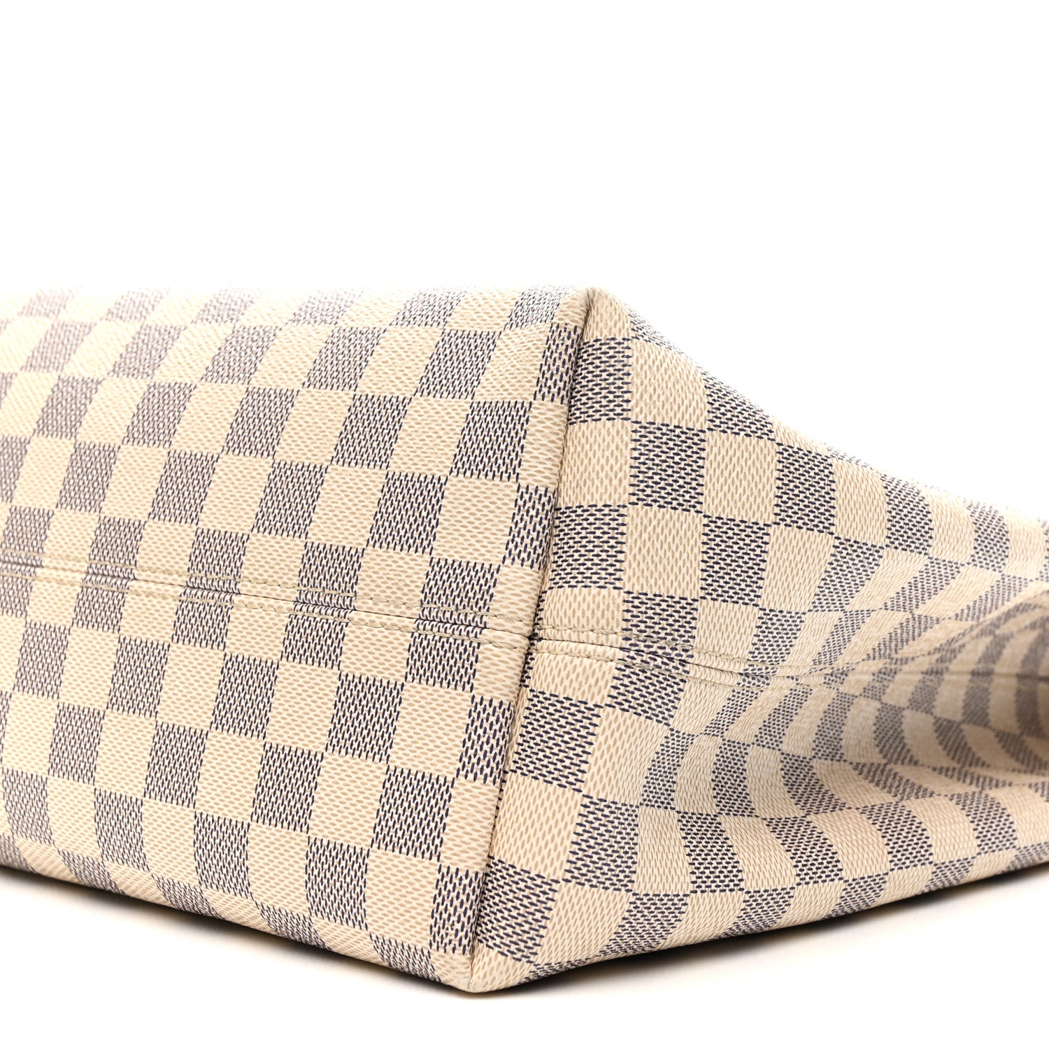 Louis Vuitton Damier Azur Graceful MM Rose Ballerine 9 of 15