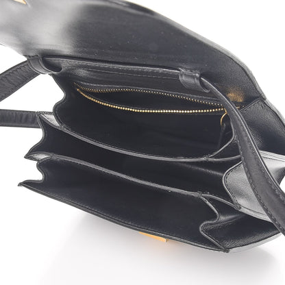 Celine Box Calfskin Small Classic Box Flap Bag Black 6 of 14