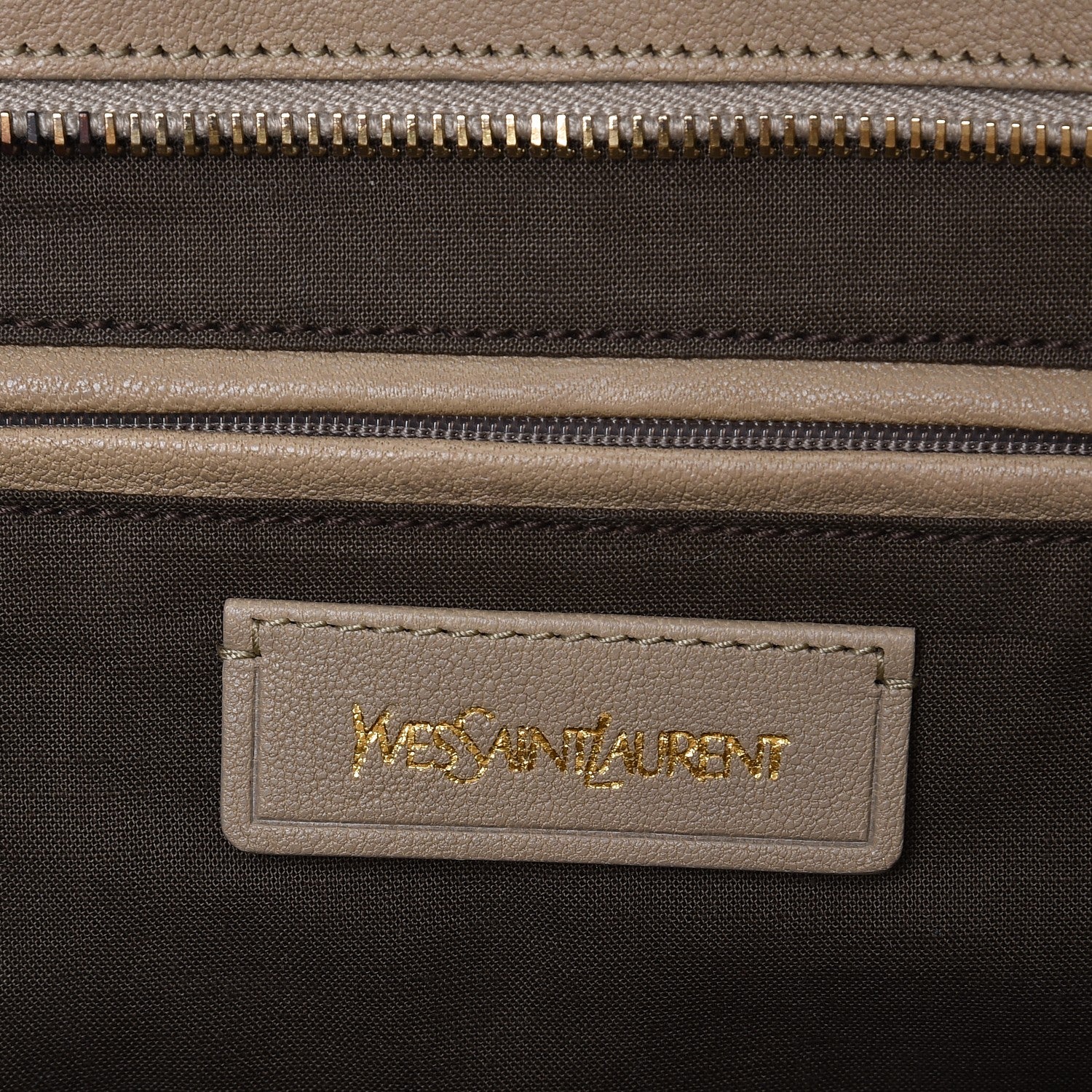 Saint Laurent Sheepskin Large Cabas ChYc Beige 6 of 14