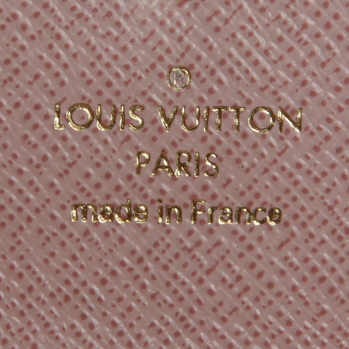 Damier Ebene Multicles 6 Key Holder Rose Ballerine