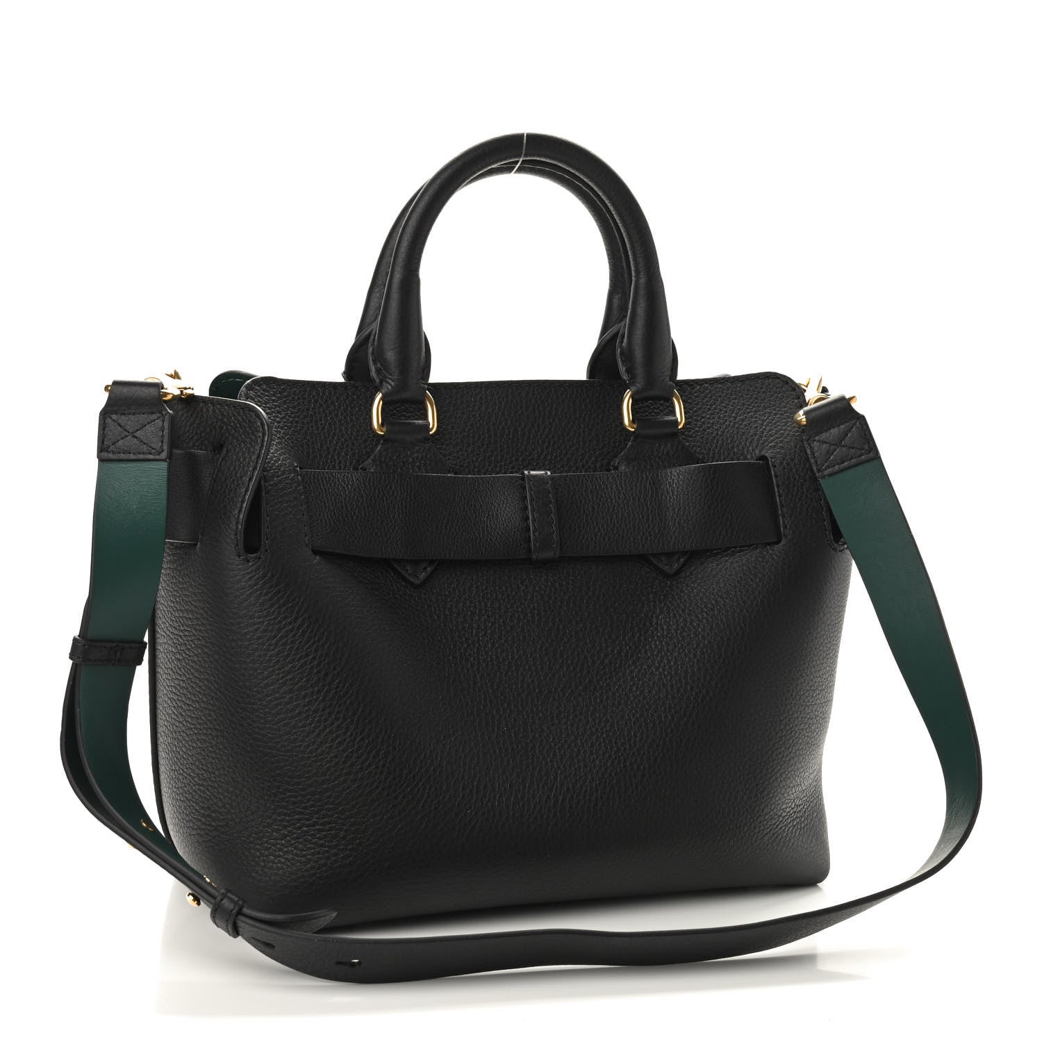 Burberry Soft Grain Calfskin Small Belt Bag Marais Black 3 of 8