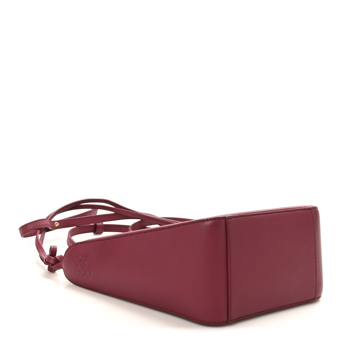 Calfskin Mini Hammock Hobo Raspberry