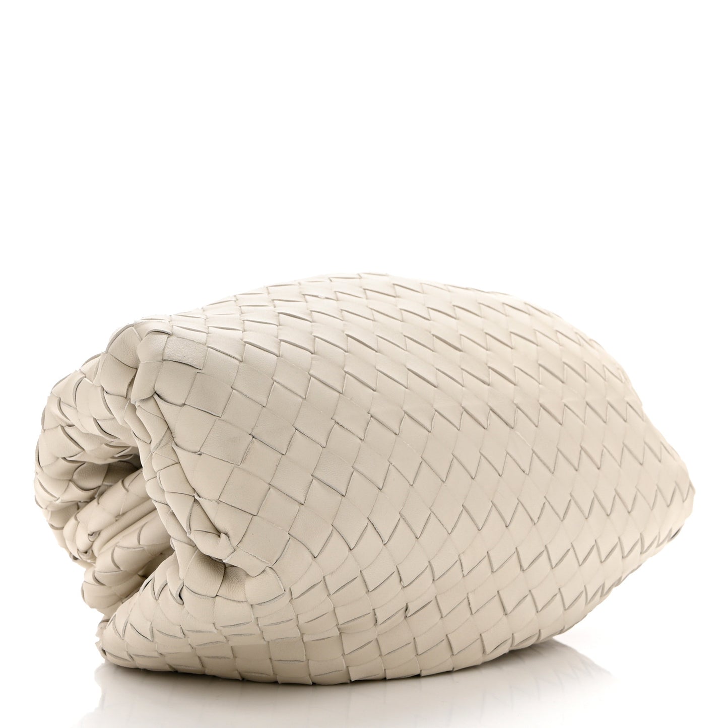 Nappa Maxi Intrecciato The Pouch Oversized Clutch Plaster