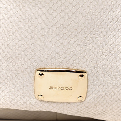 Jimmy Choo Snakeskin Sky Hobo Beige 11 of 11