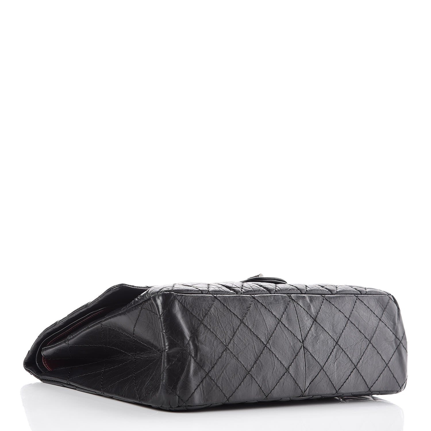 Chanel Aged Calfskin Quilted 2.55 Reissue 227 Flap Black 4 of 9