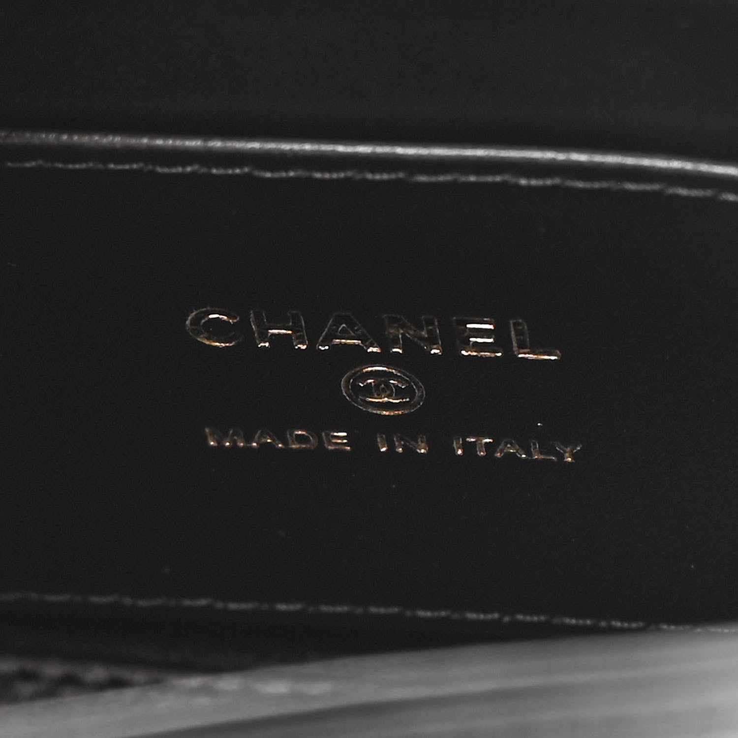 Chanel Shiny Aged Calfskin Quilted Mini Nano Kelly Shopper Black 6 of 11