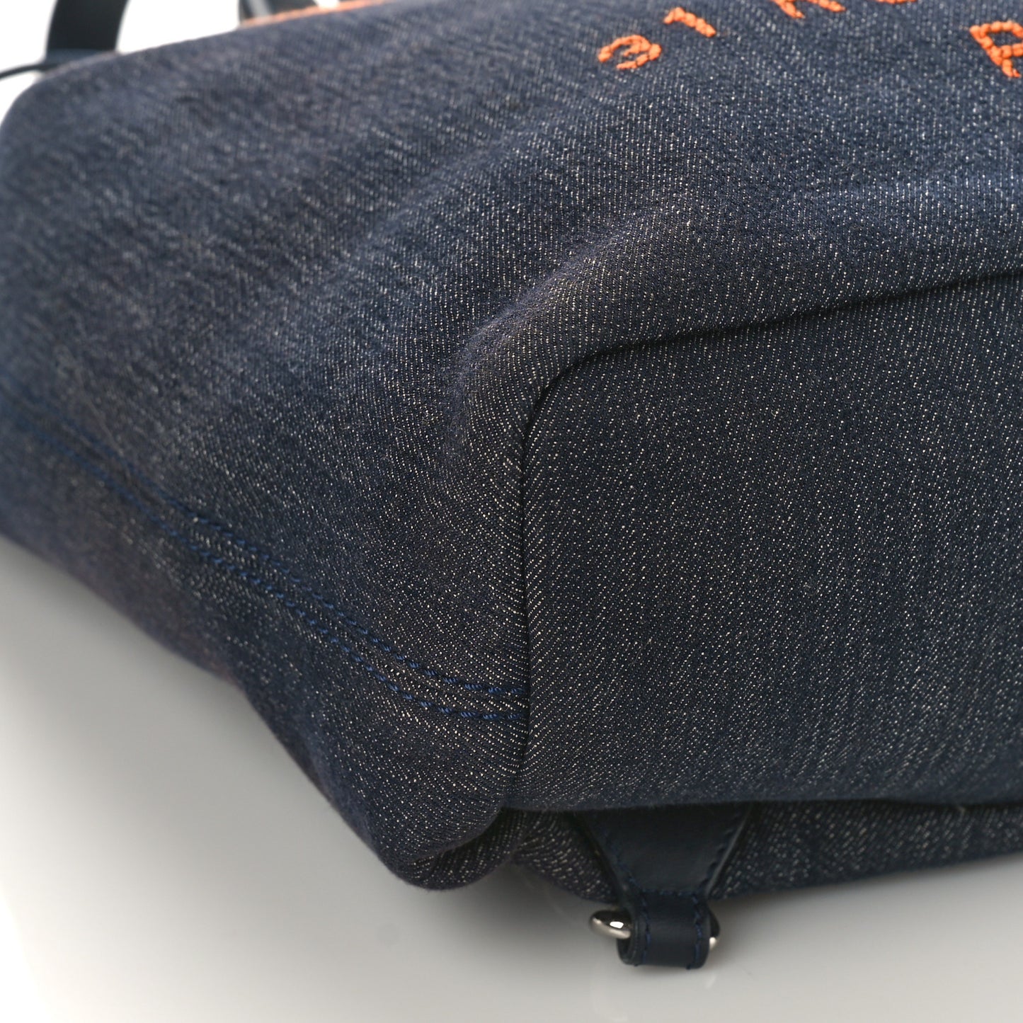 Canvas Large Deauville Backpack Denim Blue