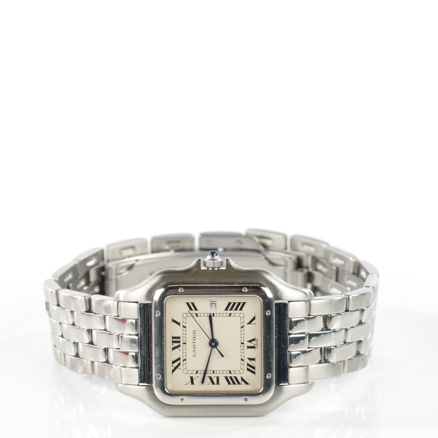 Stainless Steel 29mm Panthere Quartz Watch