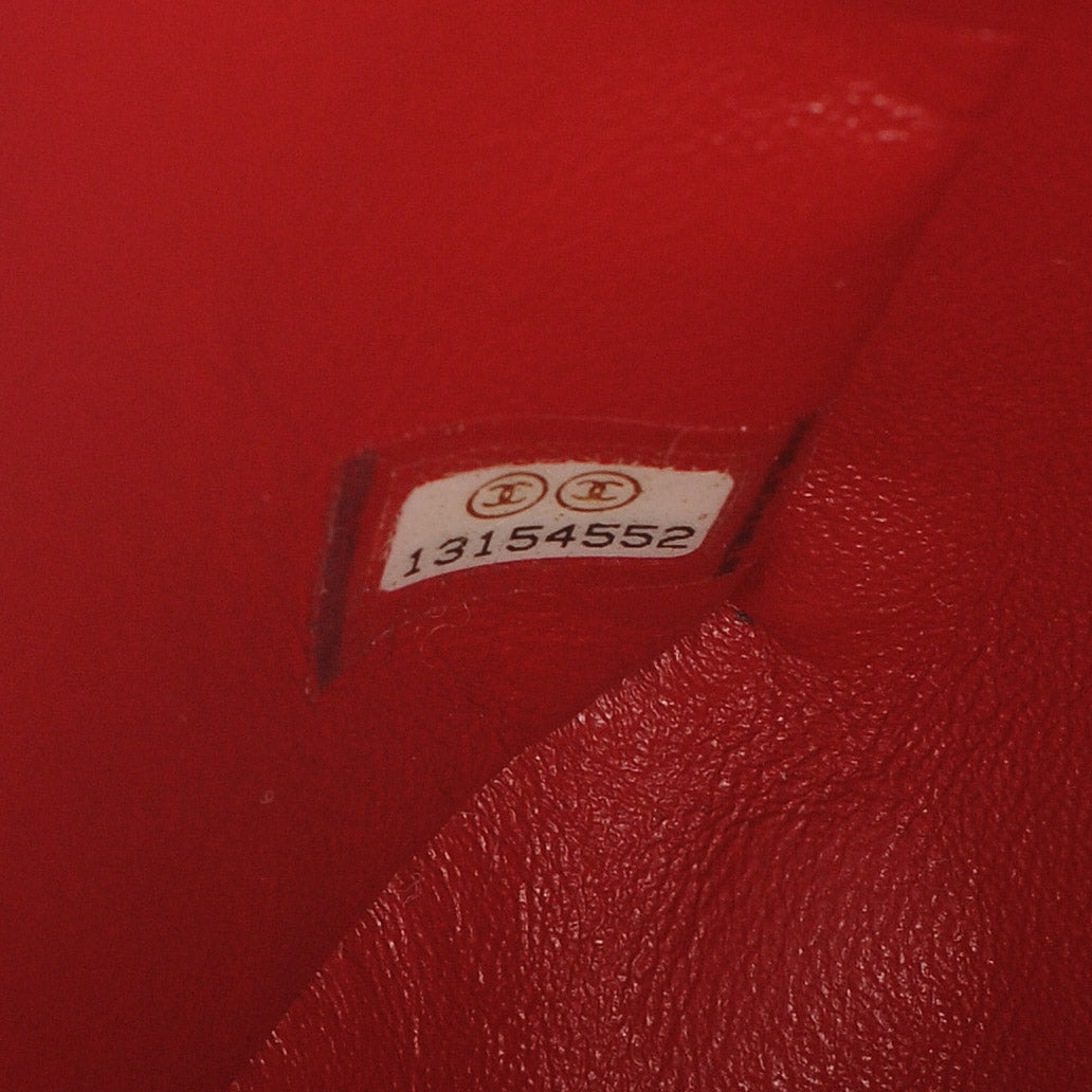 Patent Jumbo Single Flap Red