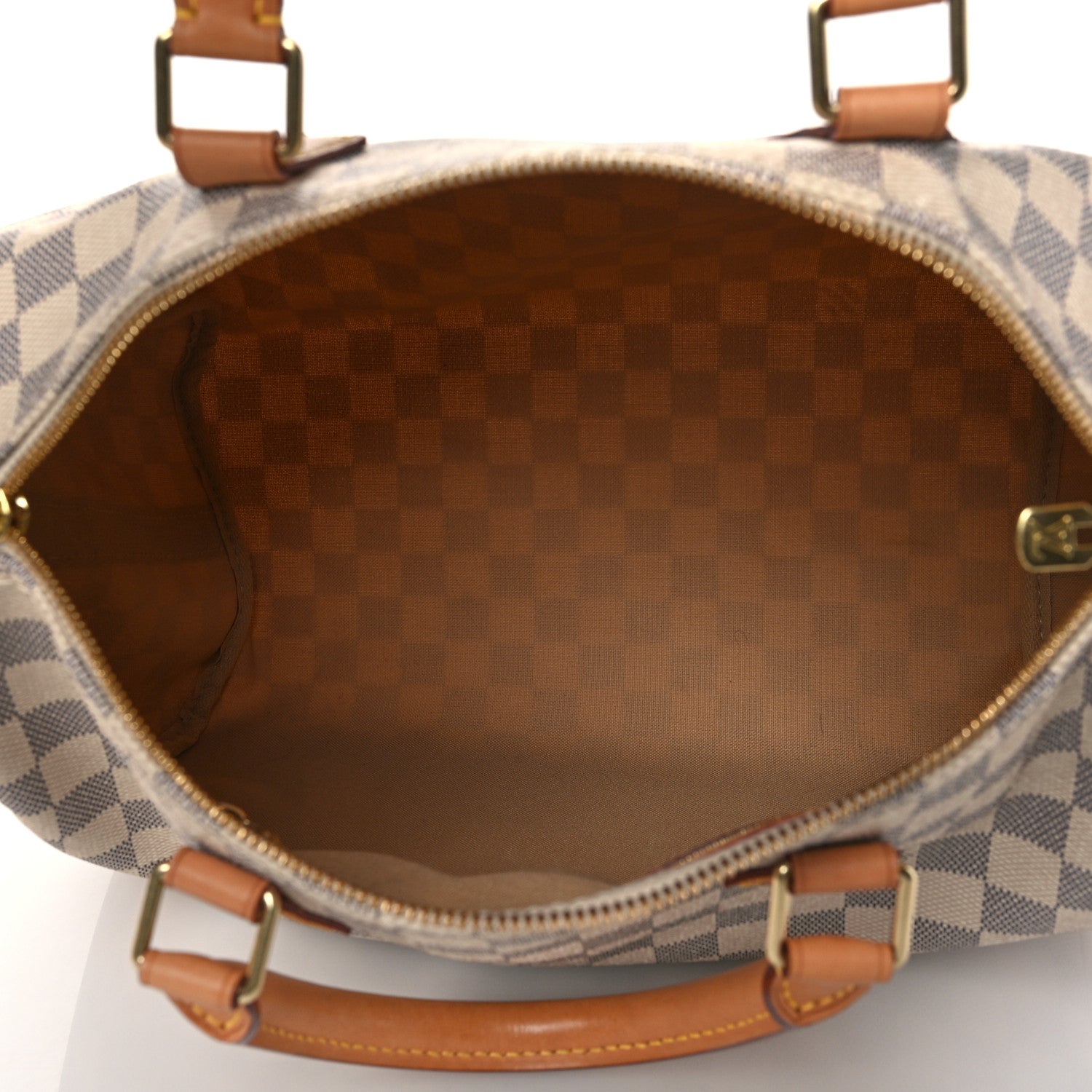Louis Vuitton Damier Azur Speedy Bandouliere 30 5 of 9