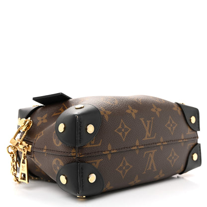 Louis Vuitton Monogram Petite Malle Souple Black 4 of 9