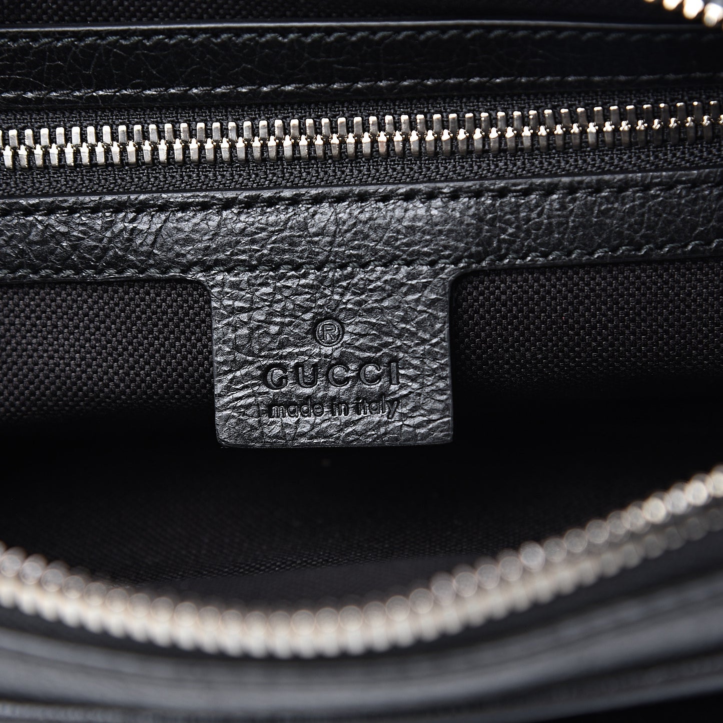 Fluffy Calfskin Morpheus Belt Bag 85 34 Black