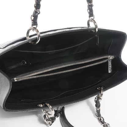 Chanel Caviar Quilted Grand Shopping Tote GST Black 5 of 7