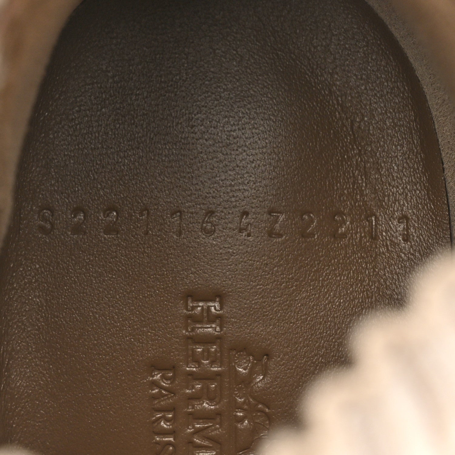 Hermes Knit Calfskin Volver 60 Ankle Boots 39.5 Nocciola 8 of 9