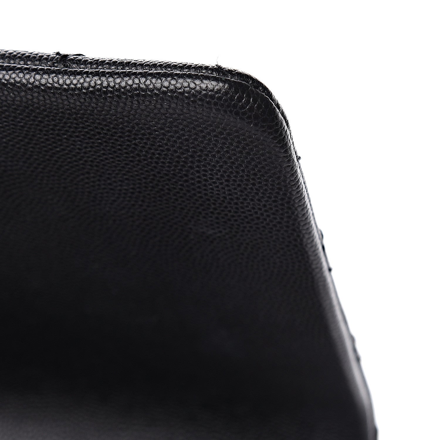 Chanel Caviar Lizard Quilted Large Coco Handle Flap Black 17 of 17