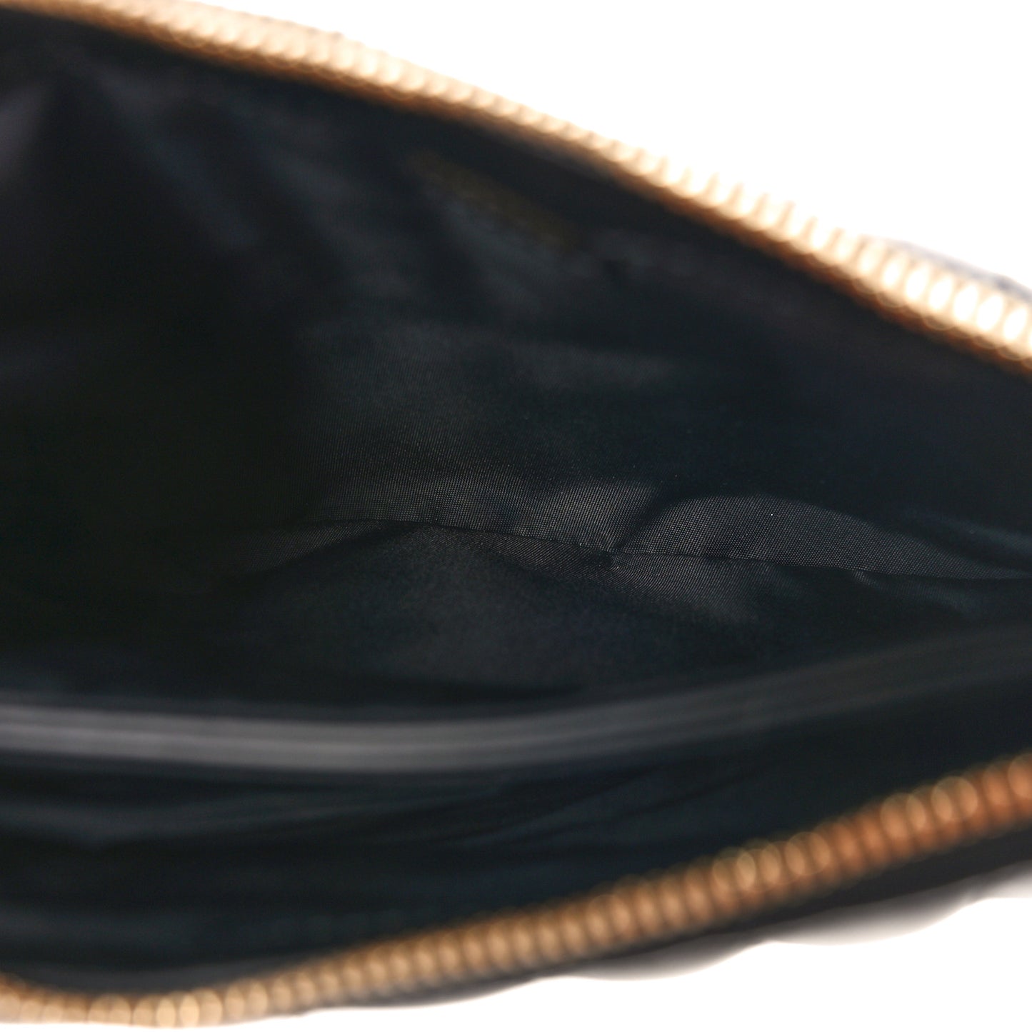 Lambskin Quilted Lola Double Pouch Crossbody Black
