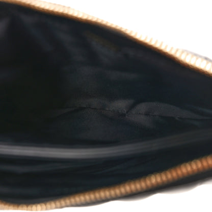 Burberry Lambskin Quilted Lola Double Pouch Crossbody Black 5 of 10